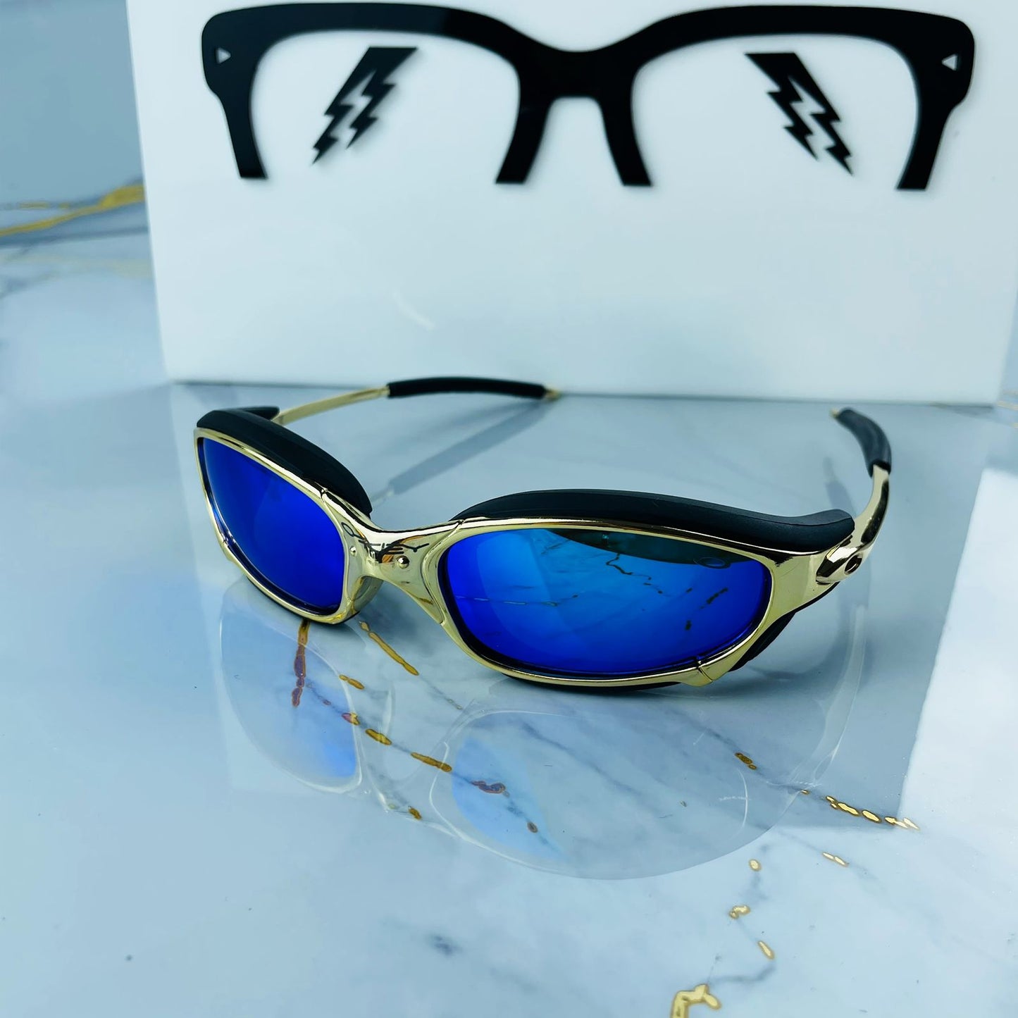 GAFAS BRASILEÑAS OKLEY CON GOMAS Y METALICAS