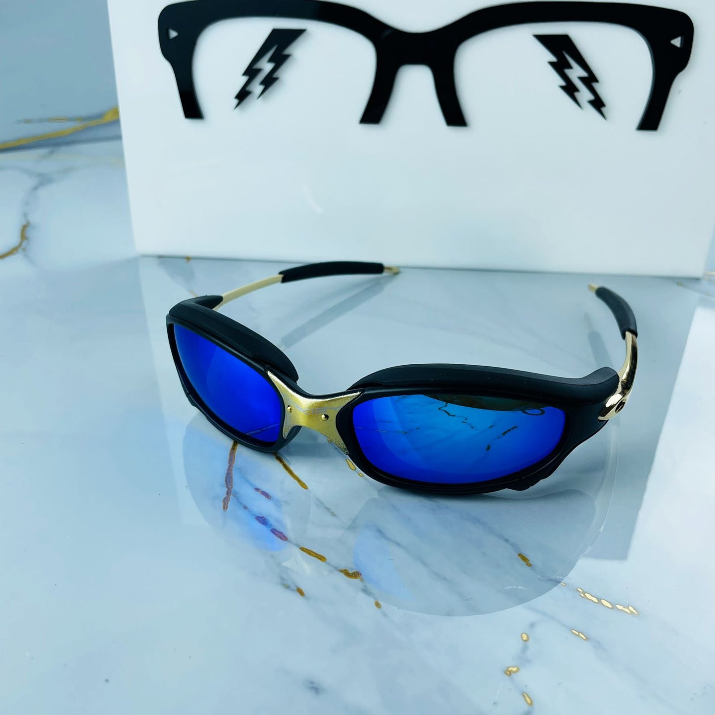 GAFAS BRASILEÑAS OKLEY CON GOMAS Y METALICAS