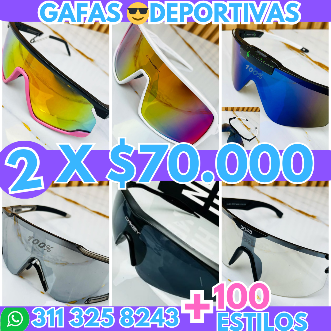 GAFAS DEPORTIVAS MAS ESTILOS DISPONIBLES ๐๐