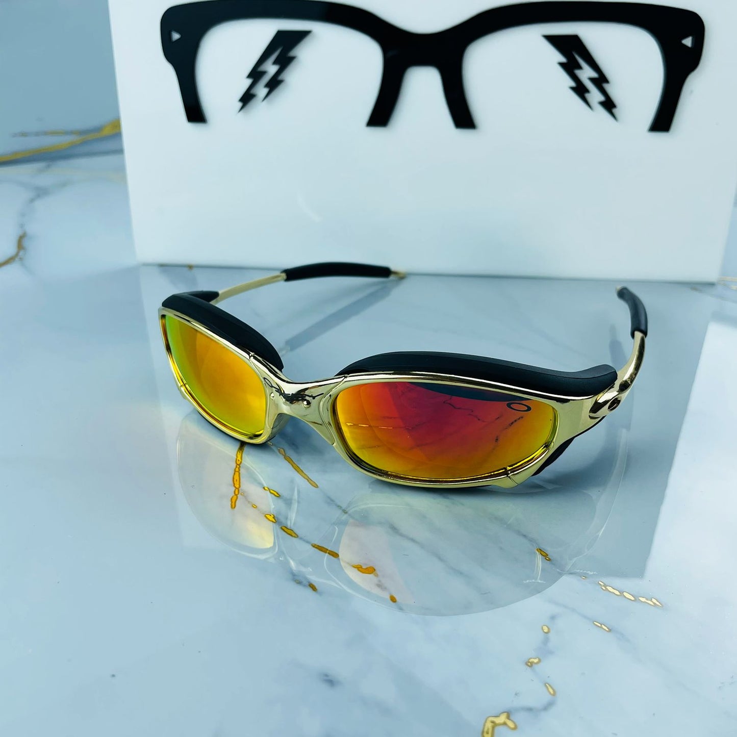 GAFAS BRASILEÑAS OKLEY CON GOMAS Y METALICAS