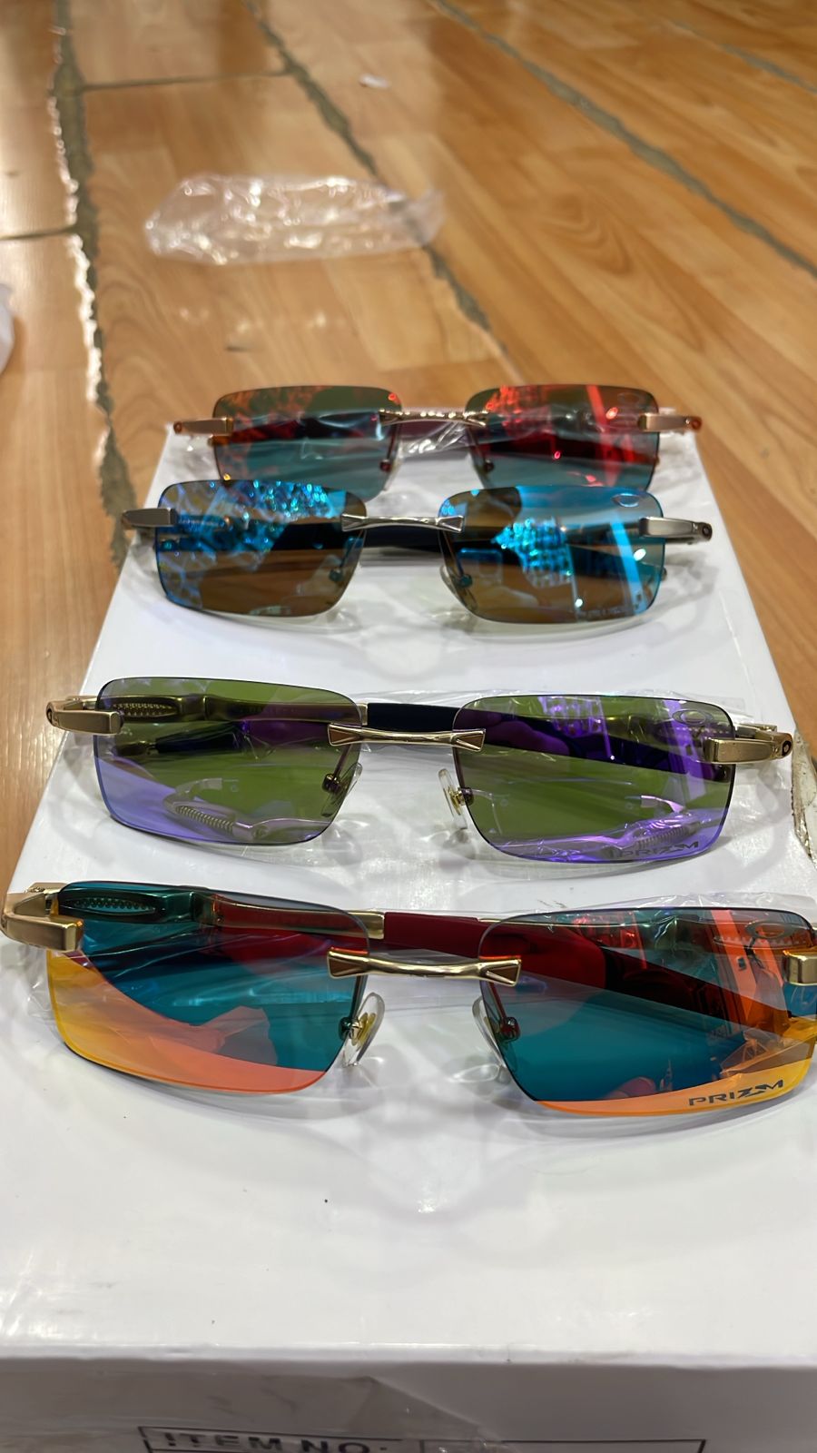 GAFAS BRASILEÑAS OKLEY CON GOMAS Y METALICAS