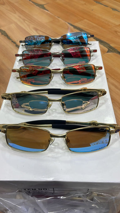 GAFAS BRASILEÑAS OKLEY CON GOMAS Y METALICAS