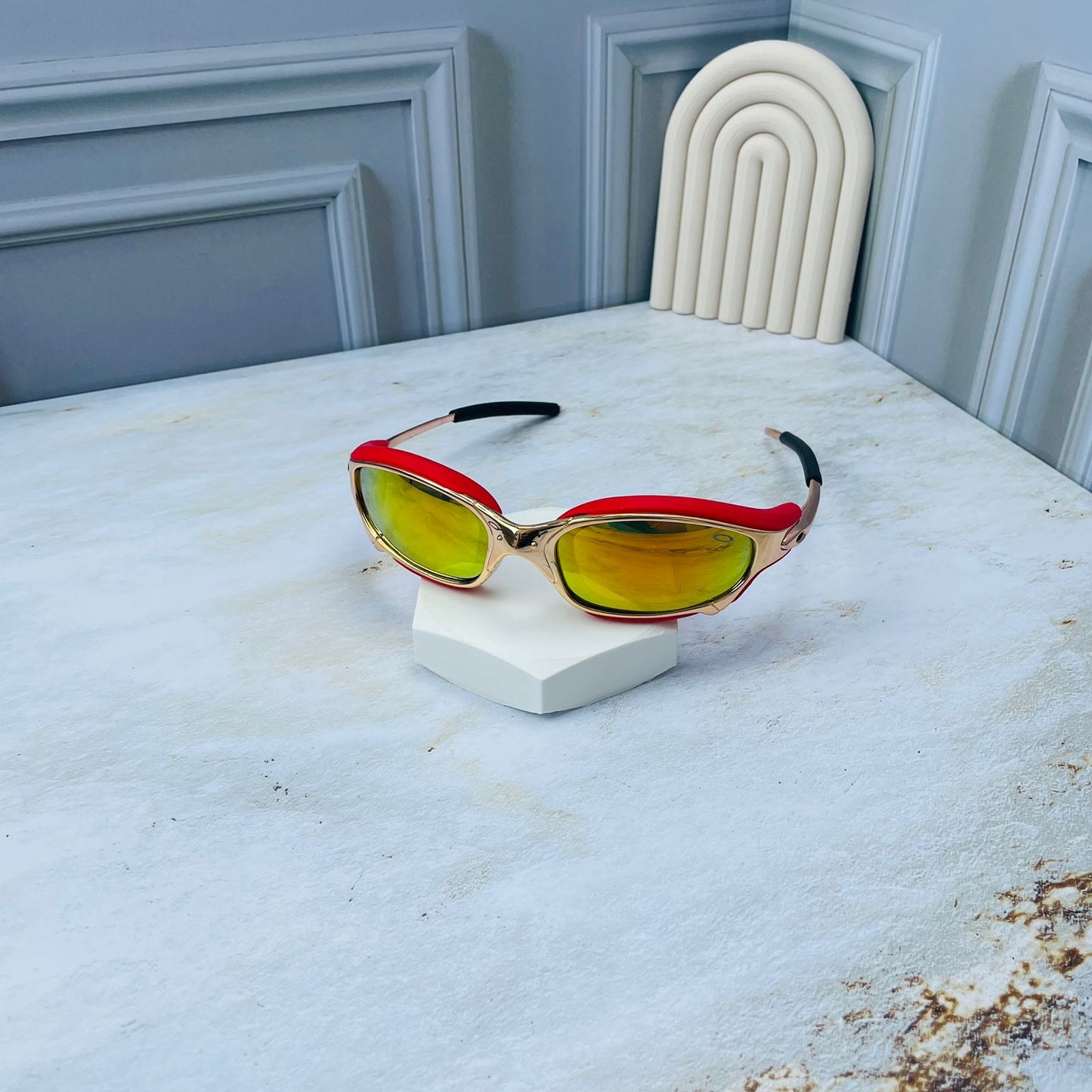 GAFAS BRASILEÑAS OKLEY CON GOMAS Y METALICAS