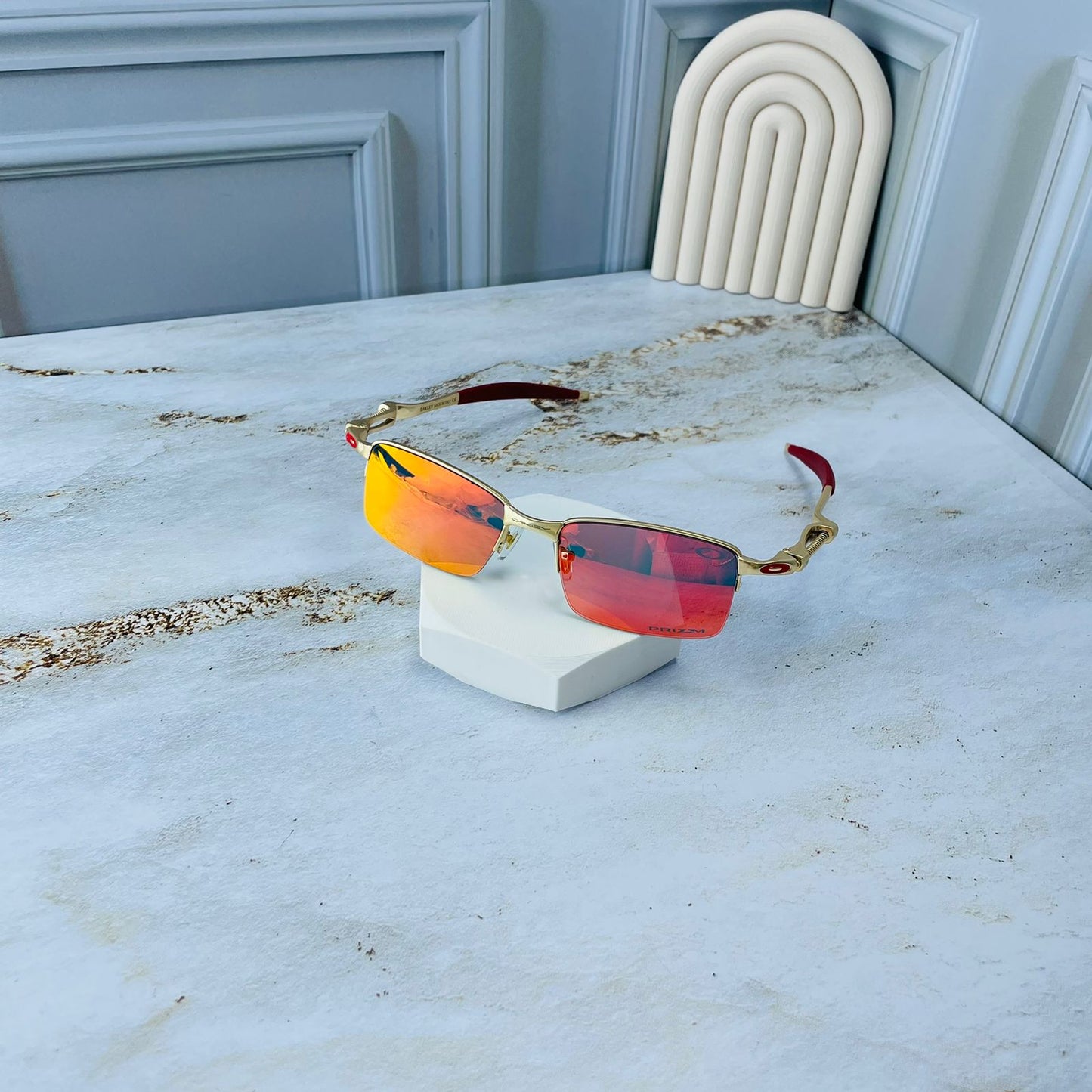 GAFAS BRASILEÑAS OKLEY CON GOMAS Y METALICAS
