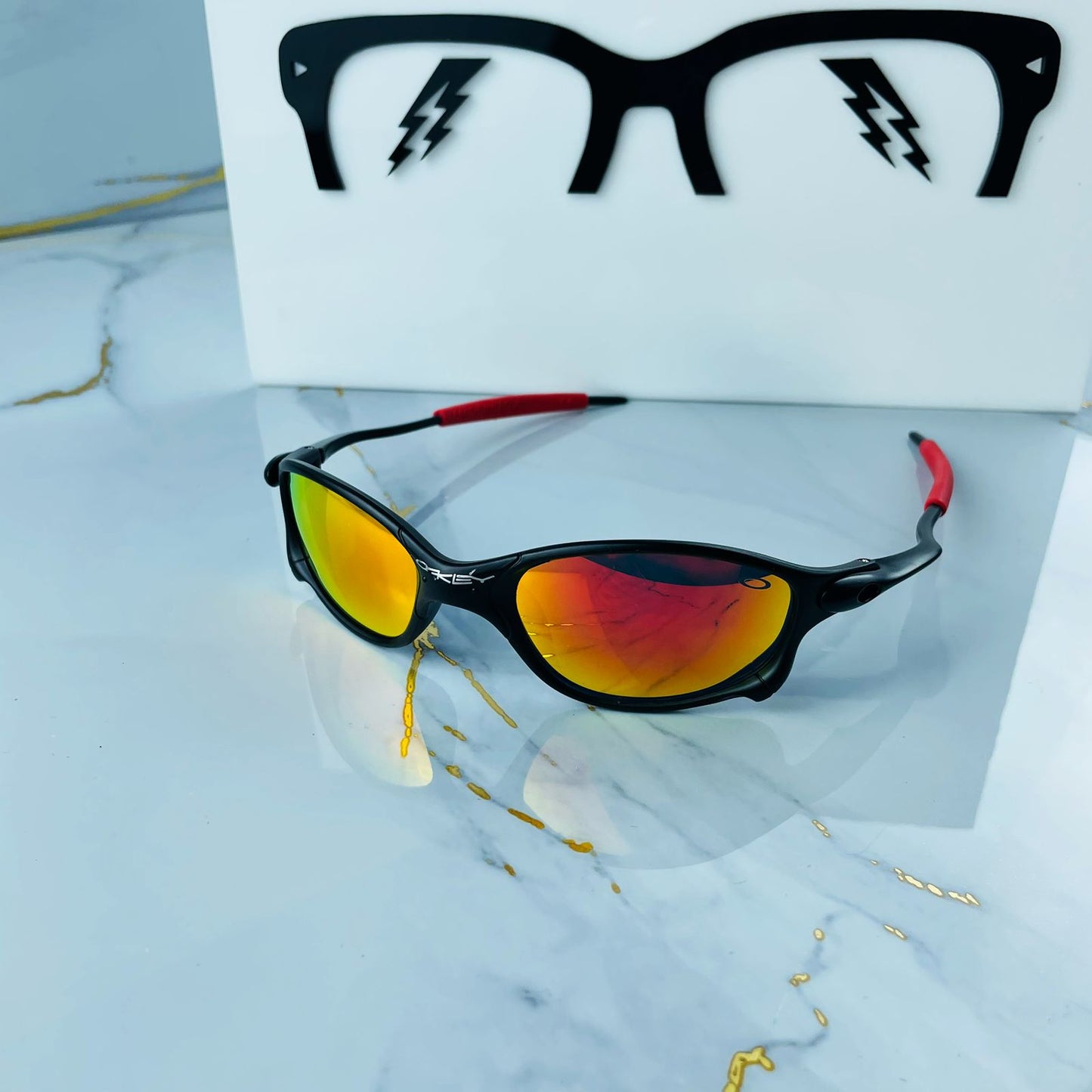 GAFAS BRASILEÑAS OKLEY CON GOMAS Y METALICAS