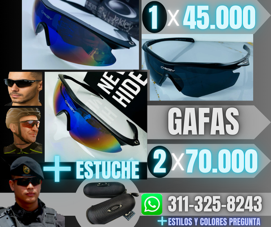 GAFAS ESTILO MURCIELAGO-COMANDO DISPONIBLES