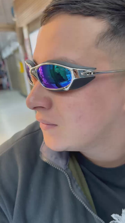 GAFAS BRASILEÑAS OKLEY CON GOMAS Y METALICAS