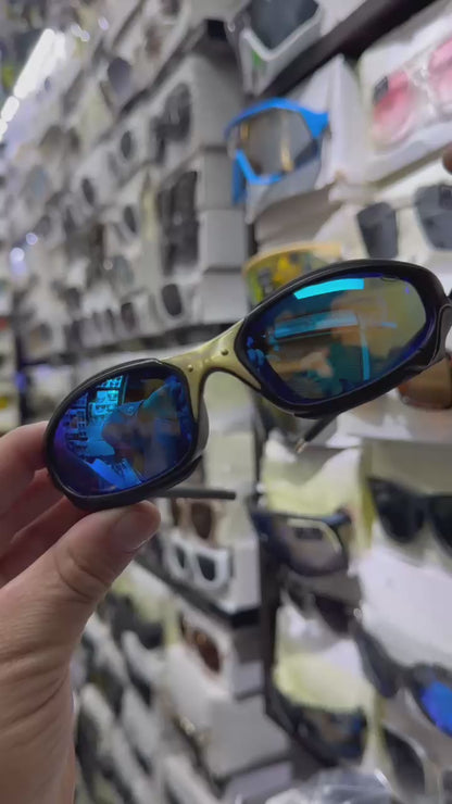 GAFAS BRASILEÑAS OKLEY CON GOMAS Y METALICAS