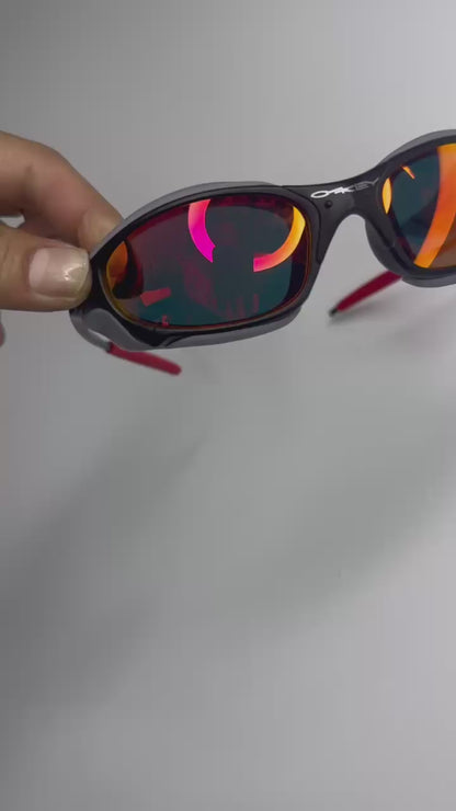 GAFAS BRASILEÑAS OKLEY CON GOMAS Y METALICAS