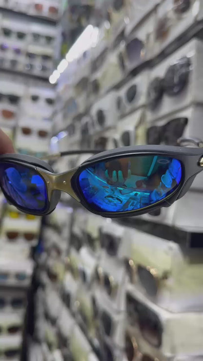 GAFAS BRASILEÑAS OKLEY CON GOMAS Y METALICAS