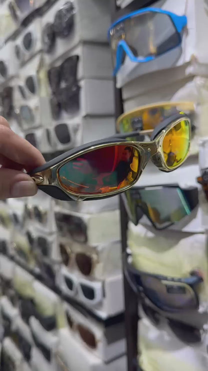 GAFAS BRASILEÑAS OKLEY CON GOMAS Y METALICAS