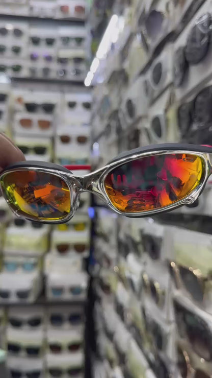 GAFAS BRASILEÑAS OKLEY CON GOMAS Y METALICAS